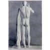 Image 2 : THREE PENCIL SKETCHES OF CLASSICALLY-DEPICTED MALE NUDES