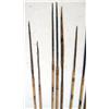 Image 2 : A GROUP OF NINE BAMBOO AND HARDWOOD SPEARS