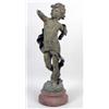 Image 1 : A BRONZE SCULPTURE OF A YOUNG GIRL