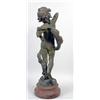 Image 8 : A BRONZE SCULPTURE OF A YOUNG GIRL