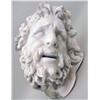 Image 1 : A CAST CEMENT HEAD OF POSEIDON