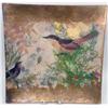 Image 8 : THREE ART GLASS-STYLE SQUARE TRAYS
