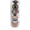 Image 2 : A PAIR OF MAJOLICA GLAZED EARTHENWARE TABLE LAMPS