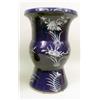 Image 2 : A PAIR OF CHINESE-STYLE BLUE AND WHITE CERAMIC URNS