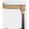 Image 2 : A NEOCLASSICAL-STYLE EBONIZED AND GILTWOOD MIRROR