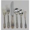 Image 1 : AN INTERNATIONAL "WHITEHALL" (1938) PATTERN STERLING SILVER PARTIAL FLATWARE SERVICE