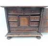 Image 2 : A ELIZABETHAN INLAID WALNUT SPICE CABINET