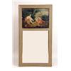 Image 1 : A LOUIS XVI-STYLE PAINT-DECORATED TRUMEAU MIRROR