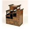 Image 1 : A CHINESE-STYLE INLAID HARDWOOD CURIO CABINET