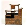 Image 3 : A CHINESE-STYLE INLAID HARDWOOD CURIO CABINET