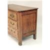 Image 2 : A FRENCH PROVINCIAL CARVED WALNUT COMMODE