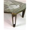Image 2 : A PHILIP AND KELVIN LAVERNE BRONZE AND PEWTER PIERCED COFFEE TABLE