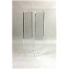 Image 1 : A CONTEMPORARY LUCITE PEDESTAL