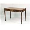 Image 1 : A LOUIS XVI-STYLE BRASS-MOUNTED BUREAU PLAT