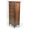 Image 2 : A LOUIS XVI-STYLE WALNUT SEMAINIER