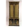 Image 3 : A DREXEL "ET CETERA" CHINOISERIE GILT-DECORATED BLACK-LACQUER DISPLAY CABINET