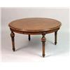 Image 1 : A LOUIS XVI-STYLE ROUND INLAID BURLWOOD LOW TABLE