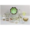Image 1 : A LARGE GROUP OF GLASS TABLE ARTICLES