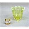 Image 8 : A LARGE GROUP OF GLASS TABLE ARTICLES