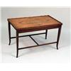 Image 8 : A SET OF NEOCLASSICAL-STYLE PAINT-DECORATED NESTING TABLES