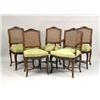 Image 1 : FIVE LOUIS XV-STYLE CARVED DINING CHAIRS