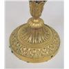 Image 4 : A LOUIS XVI-STYLE CRYSTAL AND GILT-METAL THREE-BRANCH CANDELABRA CENTERPIECE