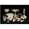 Image 1 : A LARGE GROUP OF ASSORTED GLASS TABLE ARTICLES