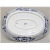 Image 3 : A MEISSEN BLUE ONION RETICULATED OVAL BASKET