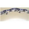 Image 2 : A LARGE ENGLISH BLUE AND WHITE STAFFORDSHIRE PORCELAIN OVAL PLATTER