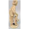 Image 3 : A CARVED IVORY FIGURE OF A MOTHER AND CHILD