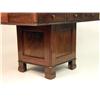 Image 2 : A GEORGE III MAHOGANY LEATHER TOP PEDESTAL DESK