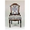 Image 8 : TWO VICTORIAN MAHOGANY PARLOR CHAIRS