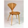 Image 1 : A MODERN MOLDED WOOD SIDE CHAIR