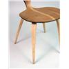 Image 2 : A MODERN MOLDED WOOD SIDE CHAIR