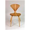 Image 3 : A MODERN MOLDED WOOD SIDE CHAIR