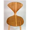 Image 4 : A MODERN MOLDED WOOD SIDE CHAIR