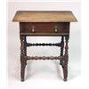 Image 5 : A JACOBEAN-STYLE OAK SINGLE-DRAWER SIDE TABLE