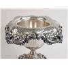 Image 3 : A HIGHLY ELABORATE JB AND SM KNOWLES STERLING SILVER FOOTED COMPOTE WITH UNDERPLATE