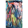 Image 2 : AN ABSTRACT EXPRESSIONIST OIL ON CANVAS, "VERMONT LANDSCAPE IV", BY HYDE SOLOMON