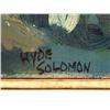 Image 3 : AN ABSTRACT EXPRESSIONIST OIL ON CANVAS, "VERMONT LANDSCAPE IV", BY HYDE SOLOMON