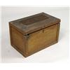 Image 2 : TWO 19TH CENTURY WOOD BOXES