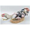 Image 1 : A SOUTHWESTERN HAND-CARVED AND PAINTED CHICKEN-CHASING KACHINA FIGURE OF A "CONTRARY"