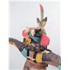 Image 2 : A SOUTHWESTERN HAND-CARVED AND PAINTED WINGED DANCER KACHINA DOLL