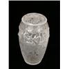 Image 2 : A MONUMENTAL LALIQUE FRANCE FROSTED GLASS VASE ENTITLED "ANGELIQUE"