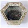 Image 7 : THREE ETCHED BRASS TABLE ARTICLES