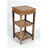 Image 1 : A CHINESE HARDWOOD PLANT STAND