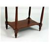 Image 2 : A FEDERAL FIGURED MAHOGANY TWO-DRAWER WORK TABLE