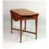Image 1 : A FEDERAL WALNUT PEMBROKE TABLE