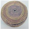 Image 2 : A DIMINUTIVE WOVEN NATIVE AMERICAN LIDDED CIRCULAR BASKET