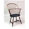 Image 2 : A WINDSOR SACK-BACK ARMCHAIR